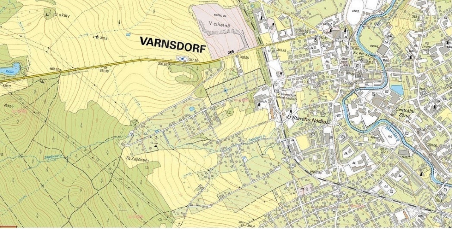 Stavební pozemky 1126m2, Varnsdorf