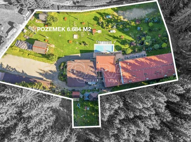 NA PRODEJ - Lesní rodinný penzion na velmi lukrativním místě, Lipno nad Vltavou