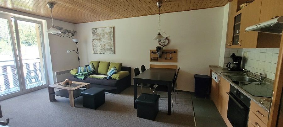 Pronájem apartmánu v resortu Poustevník v Peci pod Snežkou