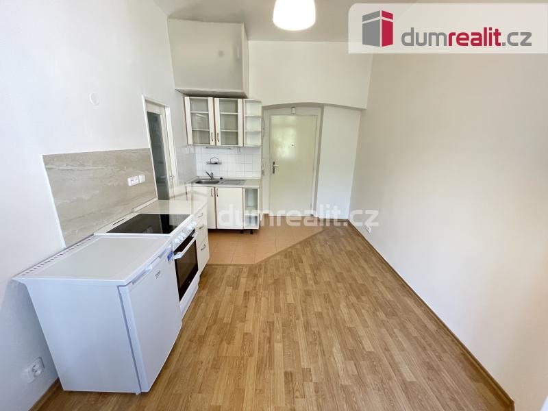 Pronájem bytu 2+kk 35m2 P5 Smíchov zařízený cihla 