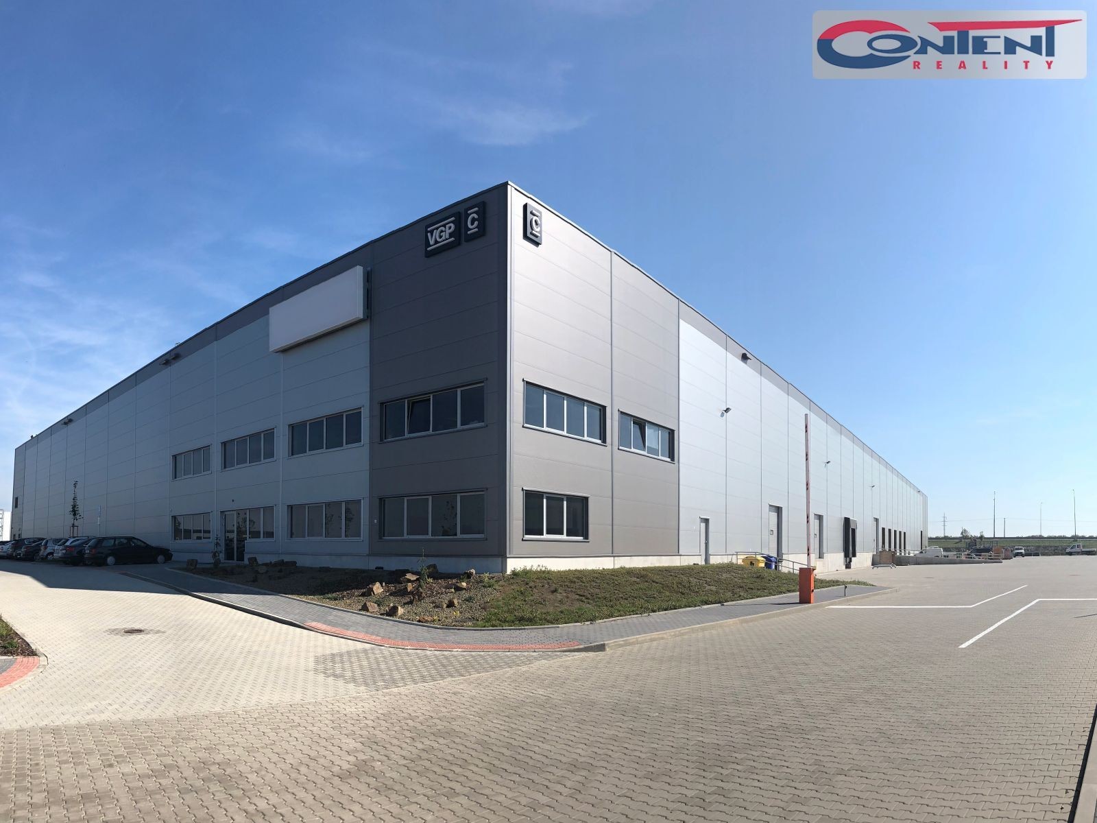 Pronájem skladu 860 m2, Olomouc, Hněvotín