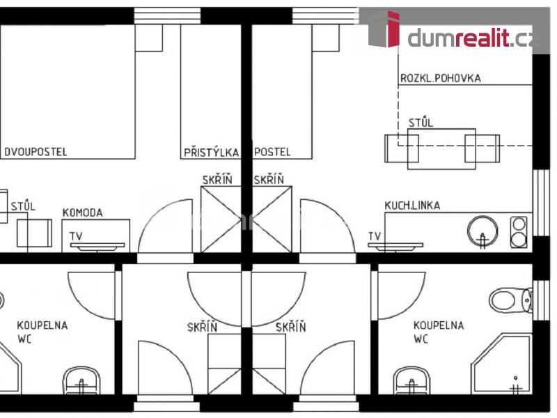 Prodej, chata, 94 m2, Dolní Moravice