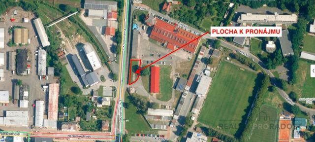 Pronájem pozemku 540 m2 v Pardubicích, Pardubice