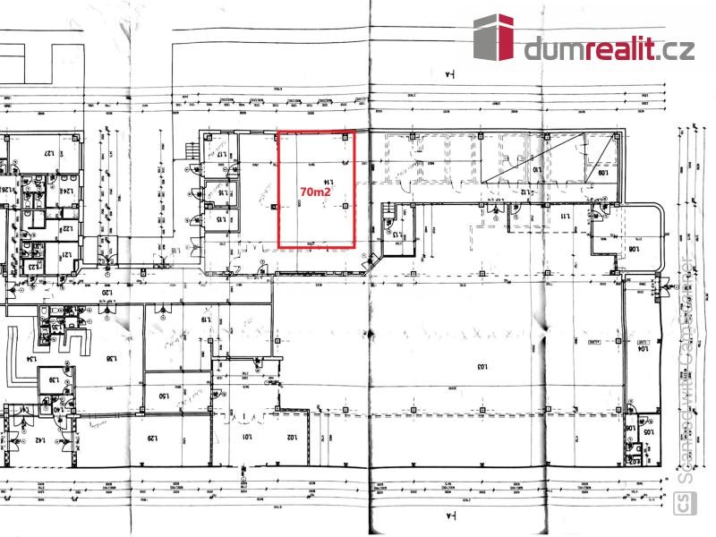 Skladovací prostor 70m2, Břeclav - Na Valtické