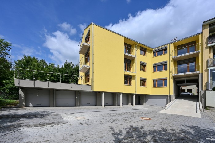 Pronájem novostavby bytu 3+kk s velkou terasou v Brně Líšni, ulice Holzova
