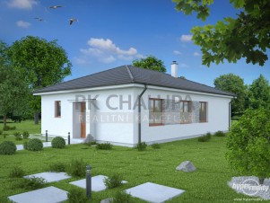 Prodej zděného nízkoenergetického domu 3+kk, výstavba, Hosín u Českých Budějovic, parcela 590 m2