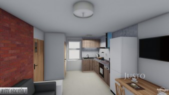 Prodej zrekonstruovaného bytu 2+kk, 52 m² - Vimperk