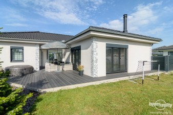 Doporučujeme slunný rodinný dům 4+kk s jihovýchodně orientovanou zahradou, obec Herink
